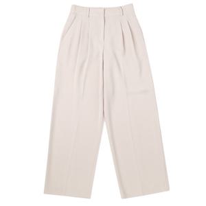 [쉬즈미스]투턱 와이드 팬츠 SWWSLP22180