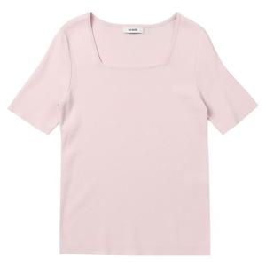 [쉬즈미스]스퀘어넥 반팔 니트 SSKPOP22210