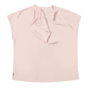 [쉬즈미스]터들넥 캡소매 블라우스 SWWBLP22110