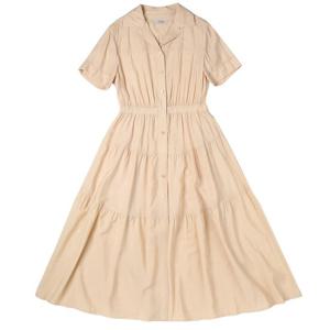 [쉬즈미스]오픈 칼라 원피스 SWWOPP22020