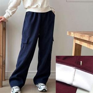 [의류] 골덴 카고 스트링 팬츠 건빵 바지 밴딩 y2k 캐주얼룩