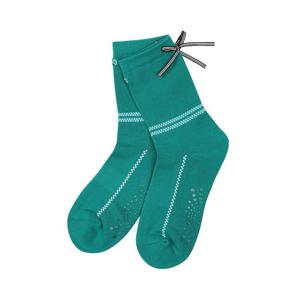 [핑골프](사은품증정) 여성 라인 포인트 리본 장식 중목 양말 121F1SC052