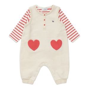 [블루독베이비]CR)하트 SET우주복 46170-675-05