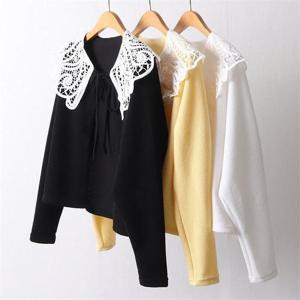 [강물처럼]빅사이즈사랑해요 I415L204 레이스넥골지가디건 DL (8