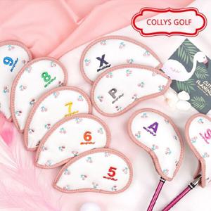 콜리스 아이언커버 체리 골프클럽 헤드커버