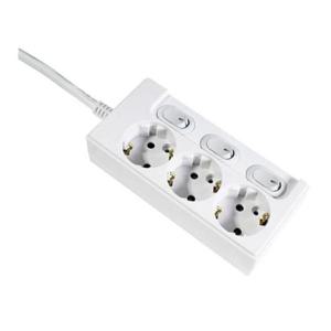 프로탭 멀티탭 개별3구2호 1.5m ( 캠핑용 전기선 멀티콘센트)