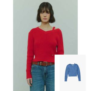 [플랙진] 여성 오프 숄더 니트 PWTF1NTL14W