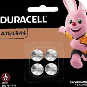 듀라셀 알카라인 코인셀 LR44(4입)