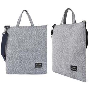 IEJ 에코크로스백 남녀 학생 직장인 보조가방 토드백