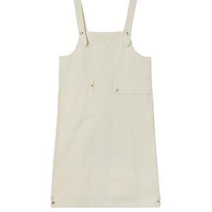 [랩]MARIO언발 포켓 코튼 멜빵원피스 AQ3WO820