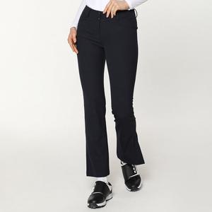 [홀릭앤플레이] (여성)오비 배색 밑단 트임 부츠컷 팬츠_HE2WPT004