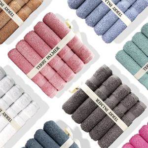 테리파머 180g 다이아보더 호텔수건 10장 고급 수건세트 타올