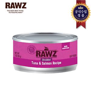 로우즈 고양이슈레디드 캔-참치&연어85g
