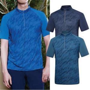 콜핑 남성 여름 집업 반팔티셔츠