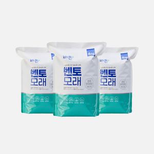 [3개세트] 바른벤토모래 6kg 고양이 벤토나이트 모래