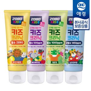 [애경] 2080 키즈 크리닉 치약 80g x6개