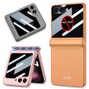 갤럭시Z플립7 FE 6 제트지 프라이버시 강화유리 힌지보호 케이스