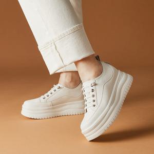 [무크] 여화 해브 소가죽 키높이 스니커즈 3colors