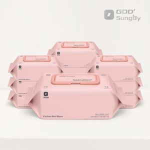 갓성비 뽑아쓰는 행주티슈 72매 10팩 75g 캡형 물티슈