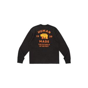 Human Made휴먼 메이드 그래픽 롱슬리브 티셔츠 블랙 HM30CS025