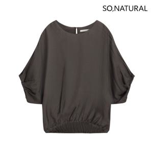 쏘내추럴 26SS Naia 아세테이트 100 벌룬 블라우스 2종