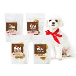 [하림펫푸드] 더리얼레시피 치킨/비프볼+치킨/비프로프 4종