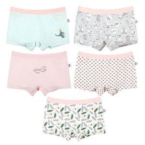 여아용 드로즈 팬티 5p 세트 8110 여자 주니어 속옷