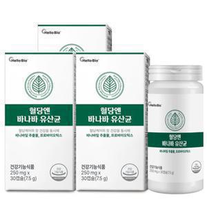 혈당엔 바나바 유산균 30캡슐 3박스 총 3개월분