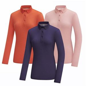 [콜핑]LD08 여성 봄/여름 일상복 하이쿨 긴팔카라티 KUT0428W