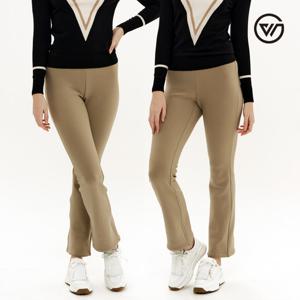 골프웰 여성 밍크 기모 부츠컷 골프바지 GW142-PT11BG