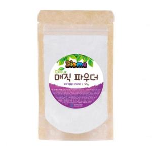 키즈맘아트 미술놀이 디오메 에코 매직 파우더 50g 보라 (붉은 양배추)