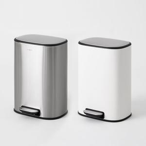 한샘 세미 라운드 매트 페달빈 12L (2color) 쓰레기통 휴지통