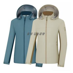 [콜핑]LD08 남자 봄 3레이어 배색절개 등산 방수자켓 KVJ6344M