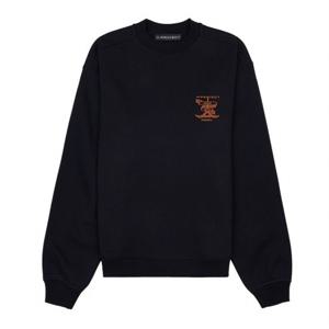 [Y프로젝트] 남성 로고 코튼 맨투맨 SWEAT52S25 BLACK
