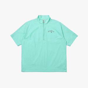 [디아도라] 컴피 우븐 반팔 아노락 MINT