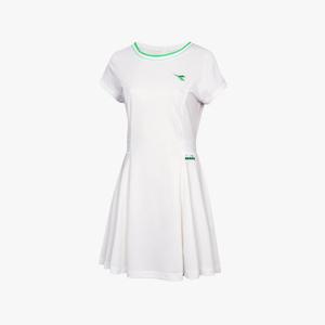 [디아도라] 그라지아 반팔 원피스 WHITE