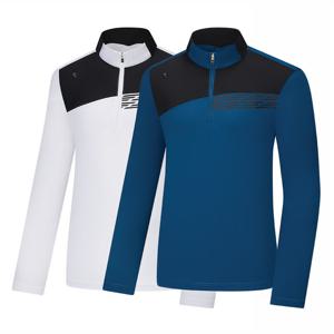 비티알 BTR 남성 골프웨어 봄 긴팔 냉감 프린트 집업 티셔츠 룩스(남) BUT4153M