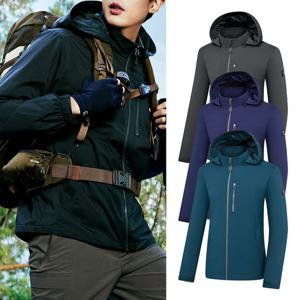 콜핑 마젠드 남 KTJ6283M 바람막이 후드 탈부착 방수 남자 등산 자켓