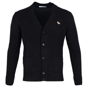 메종키츠네 베이비폭스 패치 울 가디건 HM00501KT1006 P199 (BLACK)