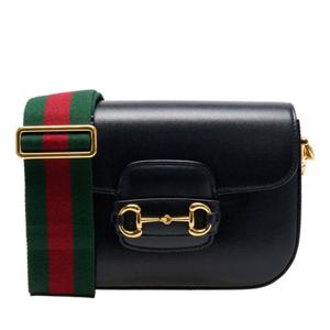 (명품) 구찌 블랙 1955 홀스빗 미니 숄더백