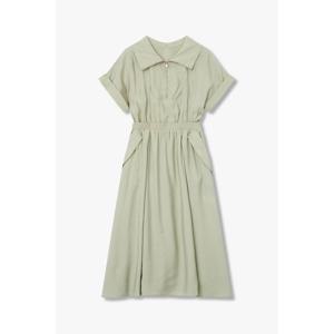 [보브]하프 집업 크레이프 원피스 (7114337102)