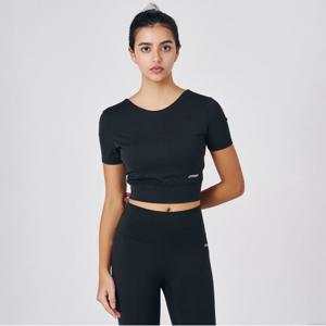 [스파이더] 여성 캡 내장 크랍탑 SPJFCNRS252WBLK