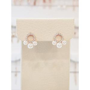 볼라레 세이브존01 친구생일선물 미니 진주 은침 귀걸이 spe859