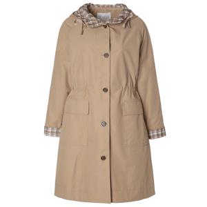 [조순희]체크 블록 트렌치 코트(FMSL117)