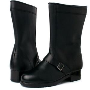 [포지시아] 남자 롱부츠 소가죽 겨울 라이더부츠 M2