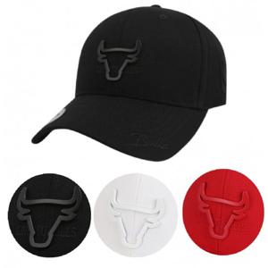 [NBA]N245AP414P GR 남여공용 엔비에이 시카고불스 입체 테두리 금속장식 볼캡 모자