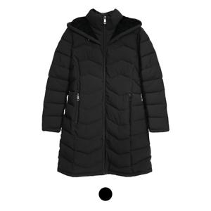 캘빈클라인 CK 여성 패딩 퍼포먼스 후드 점퍼