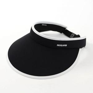 와이드 챙 냉감 쿨 돌돌이 밴드 버클 썬캡 (블랙)