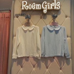 로엠걸즈 DP01 카라 레이스 티브라우스 RGLW2513P