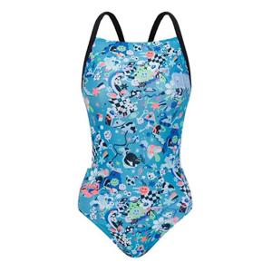 [아레나]여성 A5SL1CO03BGY 고스트빌리지 선수 원피스 수퍼플라이백 실내 수영복